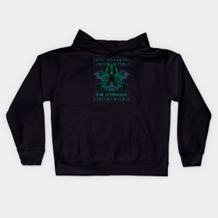 A Lovecraft Christmas Kids Hoodie